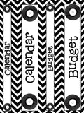 Teacher Binder - Black and White Patterns