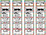 Your Behavior is a Big HAIRY Deal - Mustache Behavior Chart