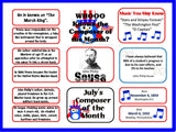 Sousa Composer of the Month (July) Bulletin Board