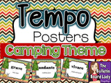 Tempo Posters - Camping Theme