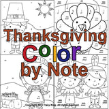 Thanksgiving Color by Note
