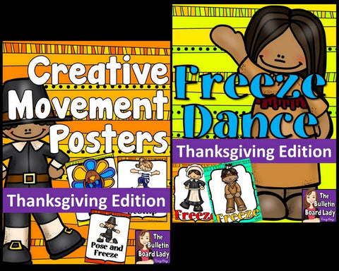 Thanksgiving Freeze Dance and Creative Movement