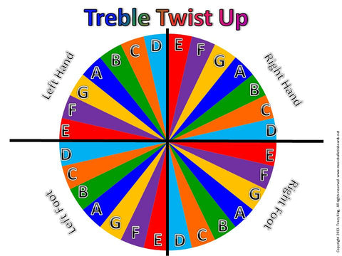 Treble Twist Up Board