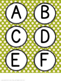 Computer Lab or IT Room Word Wall Camping Theme