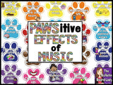 Music Decor Bundle - Paw Print