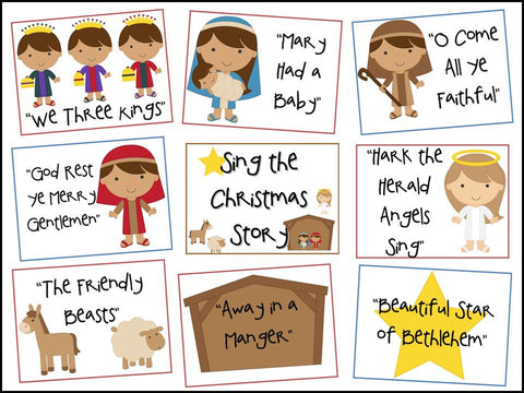 Sing the Christmas Story Bulletin Board