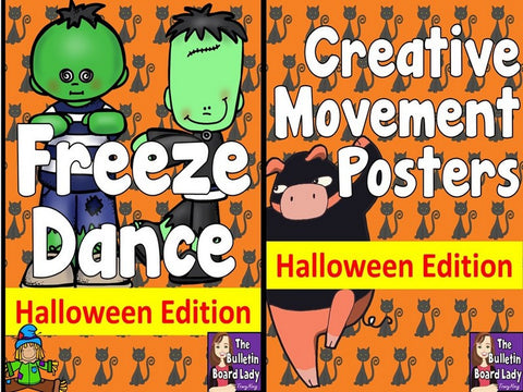 Halloween Freeze Dance and Creative Movement