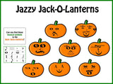 Jazzy Jack-O-Lanterns Bulletin Board