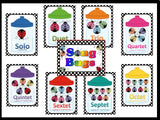 Song Bugs Solo, Duet, Trio, etc.. Bulletin Board Kit