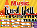 Music Decor BUNDLE - Construction Theme